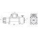 Лебедка автомобильная электрическая Dragon Winch DWM 12000 HD 12V фото 3