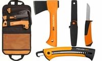 Набір туриста Fiskars Camping set (сокира + ніж + пила + сумка) (1025439) фото