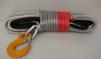 Синтетический трос Super Line Silver Safety 12мм 28м 13,5т (с крюком) фото