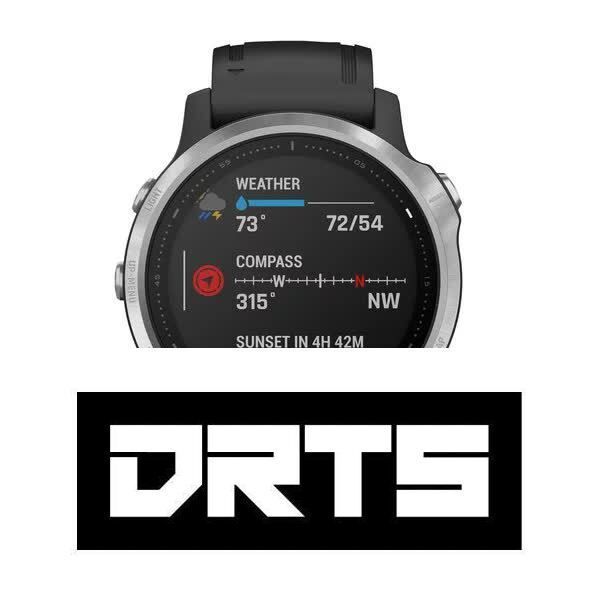 Годинник для мультиспорту Garmin Fenix 6S Silver with Black B AND (010-02159-01) фото