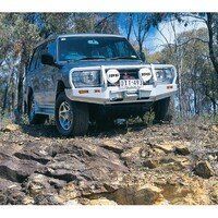Передній захист ARB для MITSUBISHI Pajero GLS 97ON W/AIRBAG 9/8 (3434040) фото
