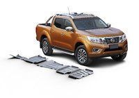 Комплект захистів RIVAL без захисту бака 4 mm для Nissan Navara D23 2,5D; 2,3D (incl. EURO6) 2015- (23333.4164.1) фото