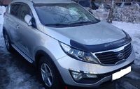 Дефлектор капота (тонований з лого) EGR KIA SPORTAGE 10+ # 018051L фото