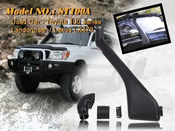 Шноркель Telawei ST100NA для Toyota Land Cruiser 100, 105, Lexus LX470 фото