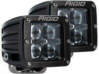 Світлодіодні фари RIGID D-серія PRO Midnight Edition (4 світлодіоди, наддалекий з дугоподібним кріпленням) 5" фото