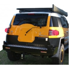 Задний бампер KAYMAR для TOYOTA FJ Cruiser (c двумя штоками), для авто с парктрониками (K3660-S)