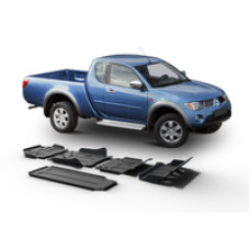 Защита топливного бака RIVAL 6 mm для Mitsubishi L200 / Triton KL 2,4D 2015- (2333.4015.1.6)