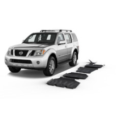 Комплект защит RIVAL без защиты бака 4 mm для Nissan Pathfinder R51 2,5; 2,5D V6; 3,0 2005-2014 (23333.4164.1)