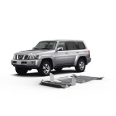 Комплект защит RIVAL 4 mm для Nissan Patrol Y61 3,0; 4,8 2004-2010 (23333.4115.1)