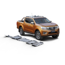 Комплект защит RIVAL без защиты бака 4 mm для Nissan Navara D40 2,5D; 3,0 2005-2015 (23333.4164.1)