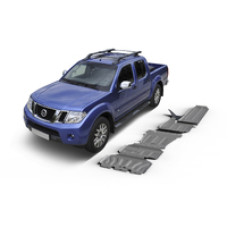 Комплект защит RIVAL с защитой бака 4 mm для Nissan Navara D40 2,5D; 3,0 2005-2015 (23333.4172.1)