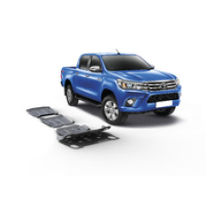 Комплект защит RIVAL 4 mm для Toyota Hilux Revo 4WD 2,8;  2,4 (EURO6 approved 2015- (23333.5710.1)