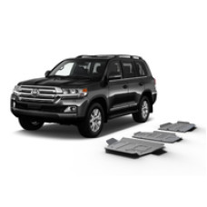 Комплект защит RIVAL без защиты бака 4 mm для Toyota Land Cruiser 200 / V8 J20 4,5D; 4.6; 4,7 Petrol 2007-2015, 2015- (23333.5713.2)