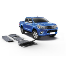 Защита двигателя и радиатора RIVAL 6 mm для Toyota Hilux Revo 4WD 2,8;  2,4 (EURO6 approved) 2015- (2333.5710.1.6)