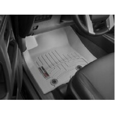 Коврики резиновые WeatherTech для Toyota Land Cruiser Prado 150 2014+ передние серые (464931)