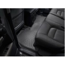 Коврики резиновые WeatherTech для Toyota Land Cruiser 200 2012+ задние черные (441572)