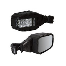 Зеркала заднего вида с встроенными LED фарами и указателями поворотов RIGID Reflect 9